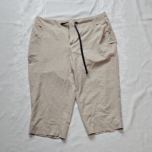 Breezy Excursion Women's Tan Bermudas